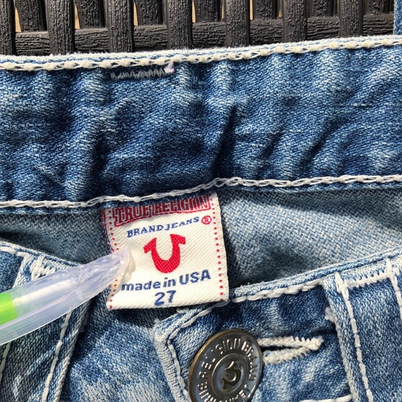 True Religion Bobby Big T Rigid  size 27 - Picture 6 of 8